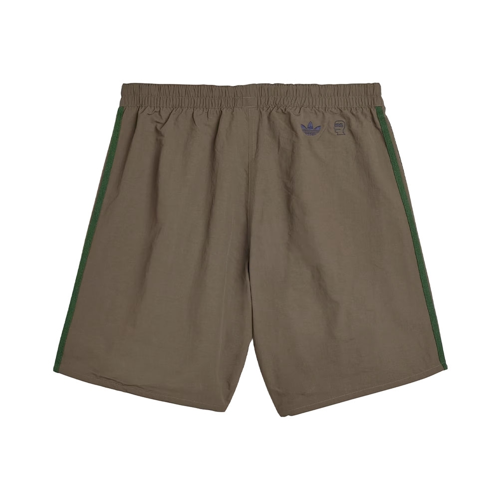 25ss M&M Nylon Shorts OLIVE サイズM Bermuda Adidas Brain Dead Verde