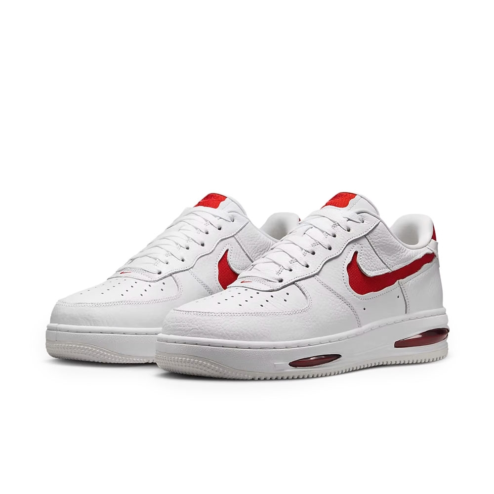 Nike Air Force 1 Low Evo Branco/vermelho