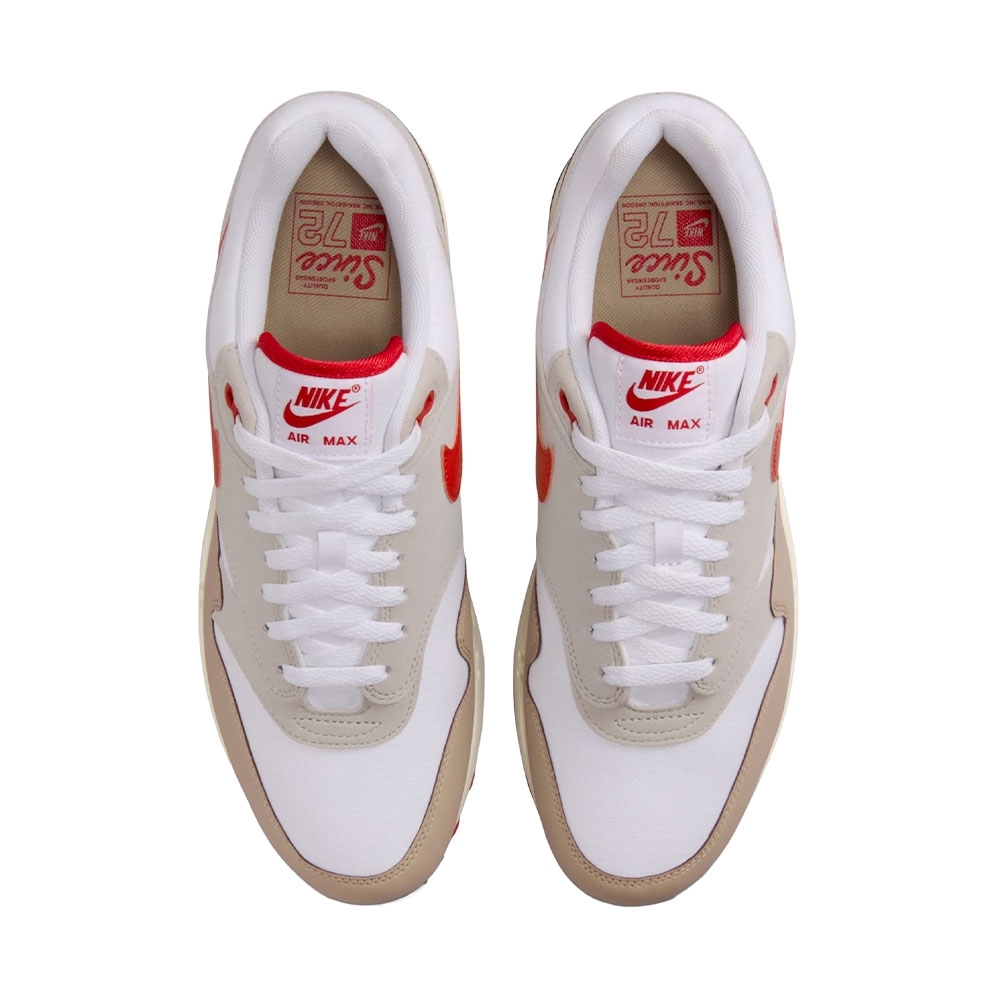 Tênis Nike Air Max 1 Ncps Branco/vermelho