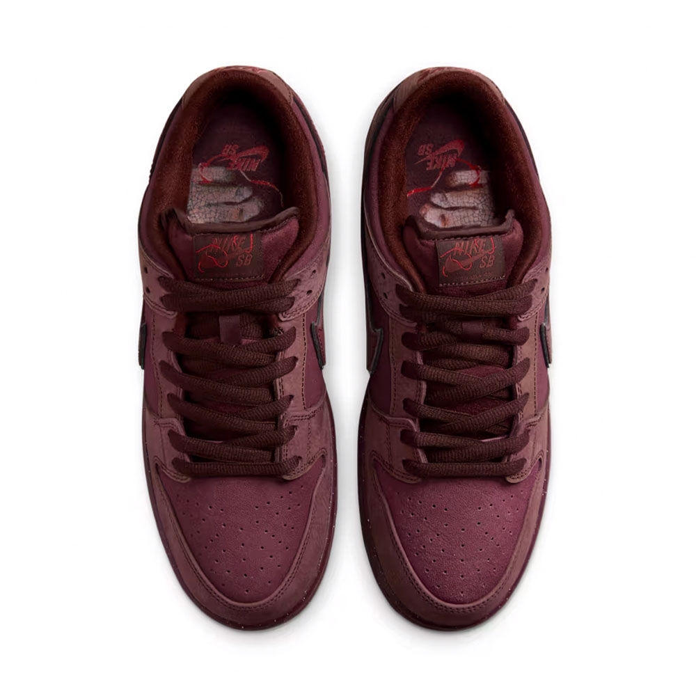 Tênis Nike Dunk Sb Low " City Of Love " Vinho