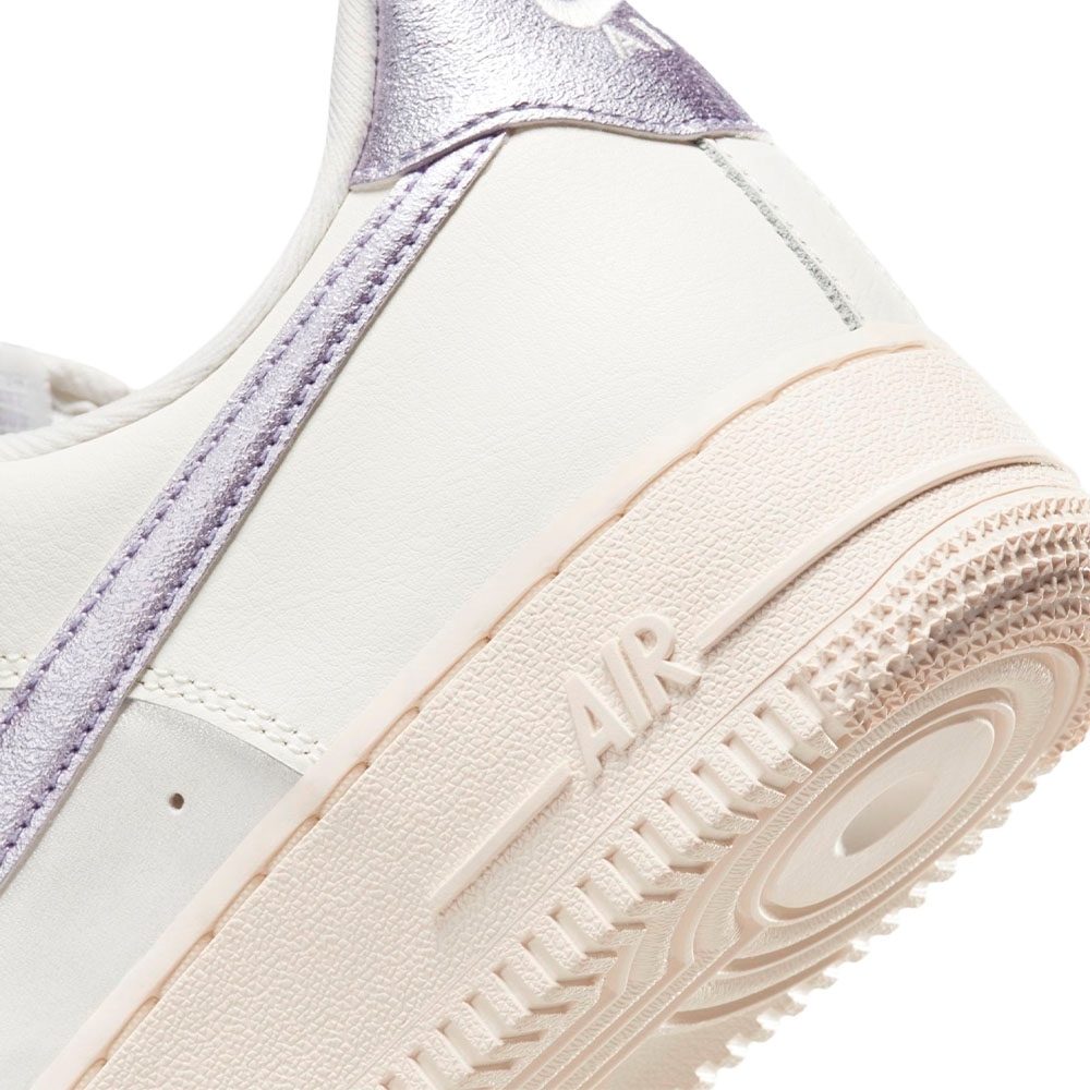 Nike Air Force 1 07 "violet Metallic" Branco/lilás