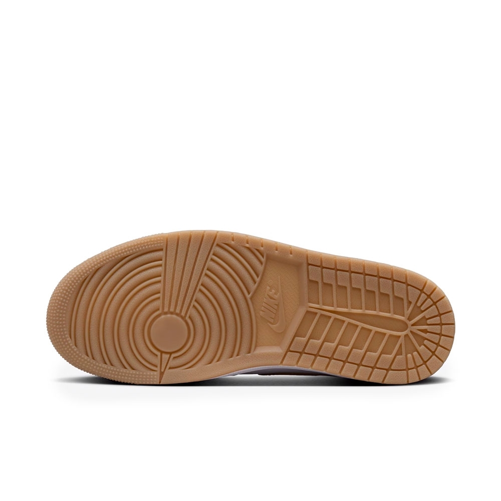 Tênis Feminino Nike Air Jordan 1 High " Metalic Gold " Branco/dourado