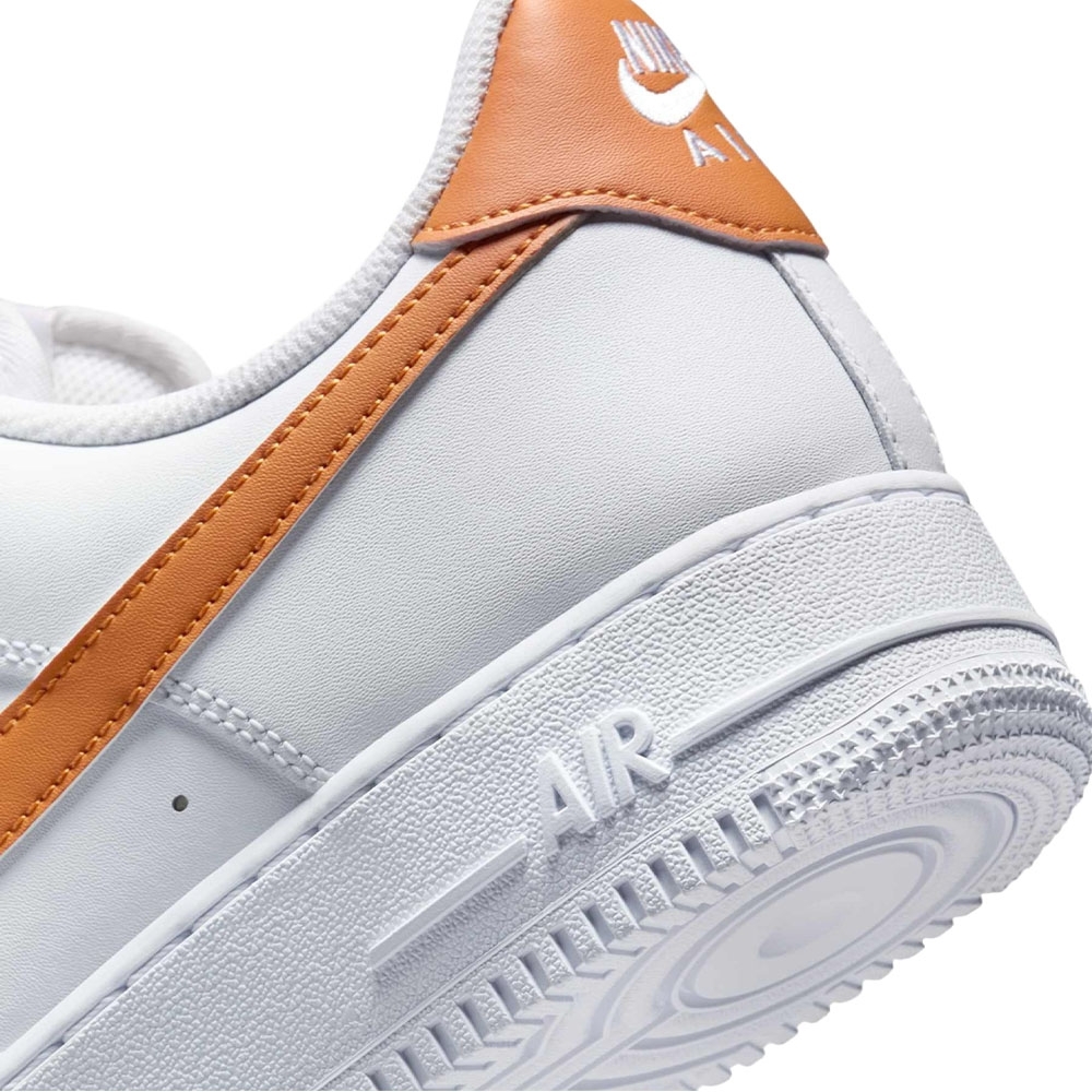 Tenis Nike Air Force 1 '07 Branco/marrom