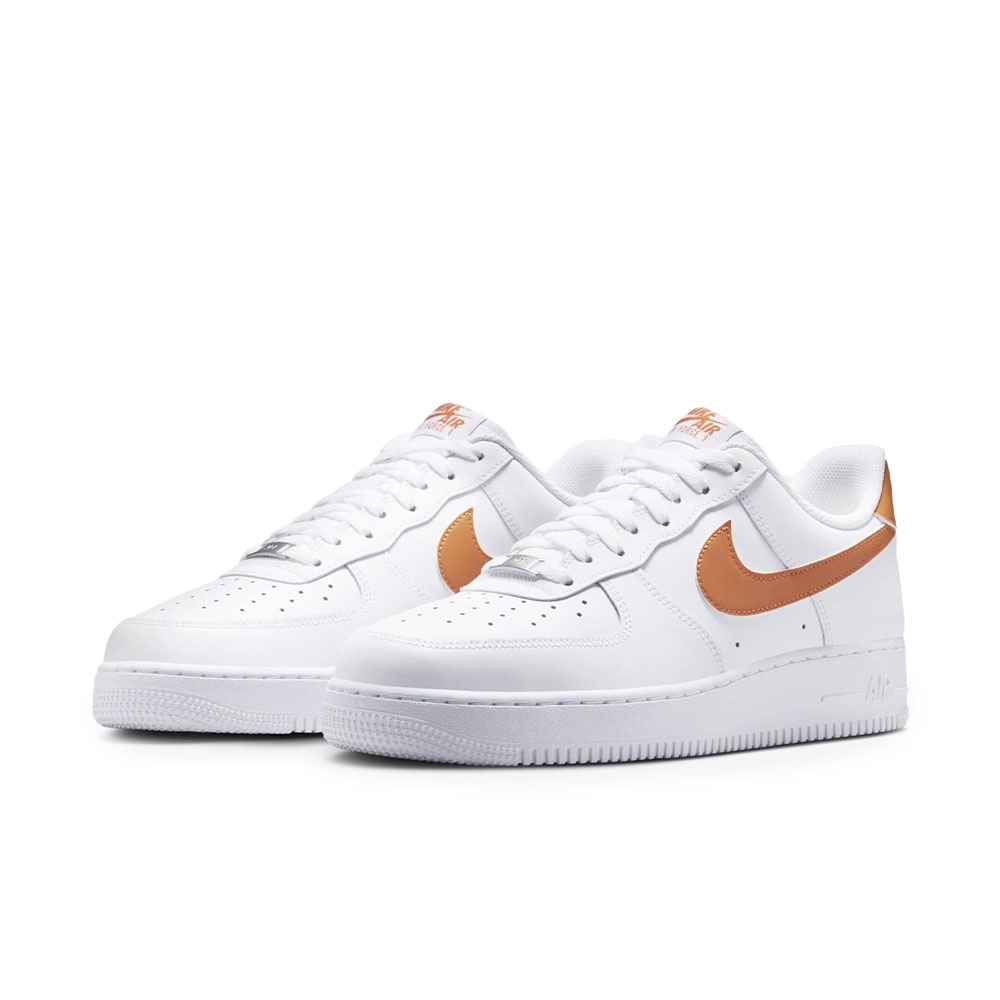 Tenis Nike Air Force 1 '07 Branco/marrom