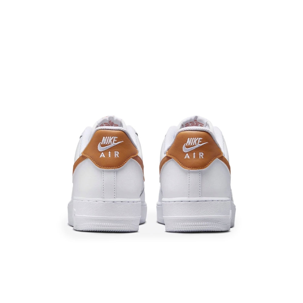 Tenis Nike Air Force 1 '07 Branco/marrom