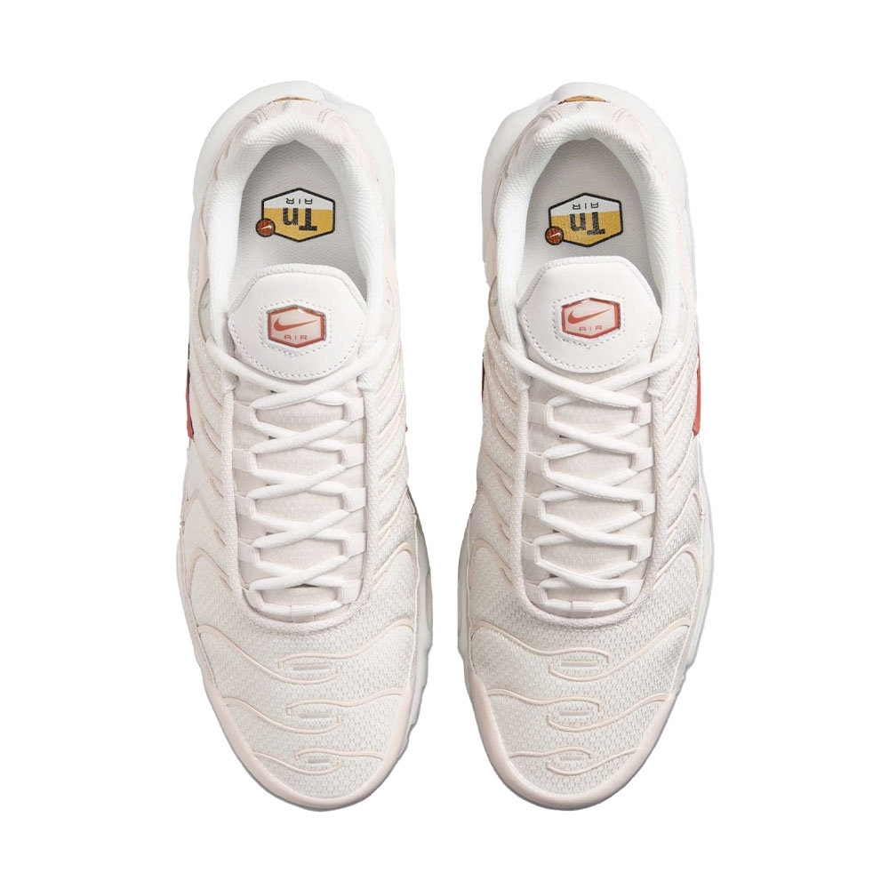 Tenis Nike Air Max Plus Branco/laranja