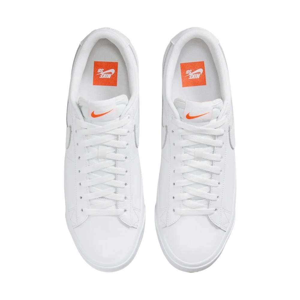 Nike Sb Zoom Blazer Low "triple White" Branco