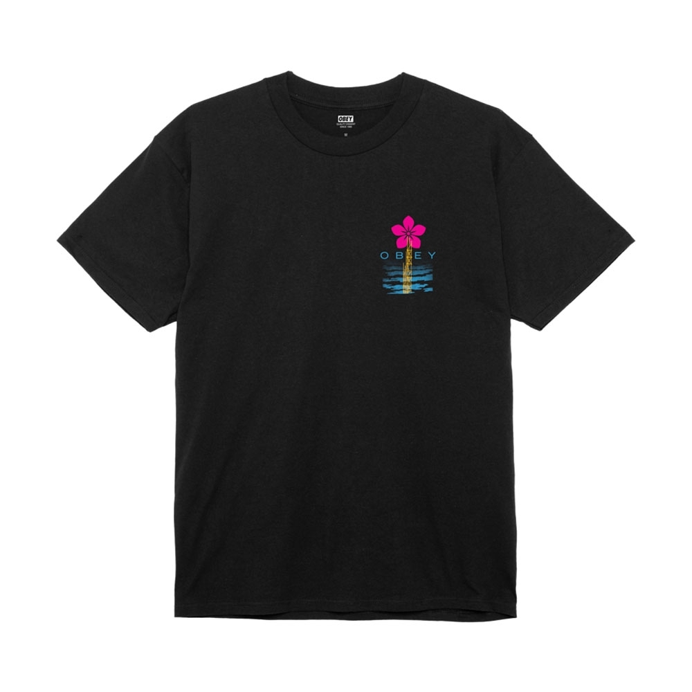 Camiseta Obey Elevated Powe Preto