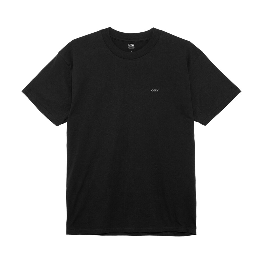 Camiseta Obey Geometric Power Canvas Preto