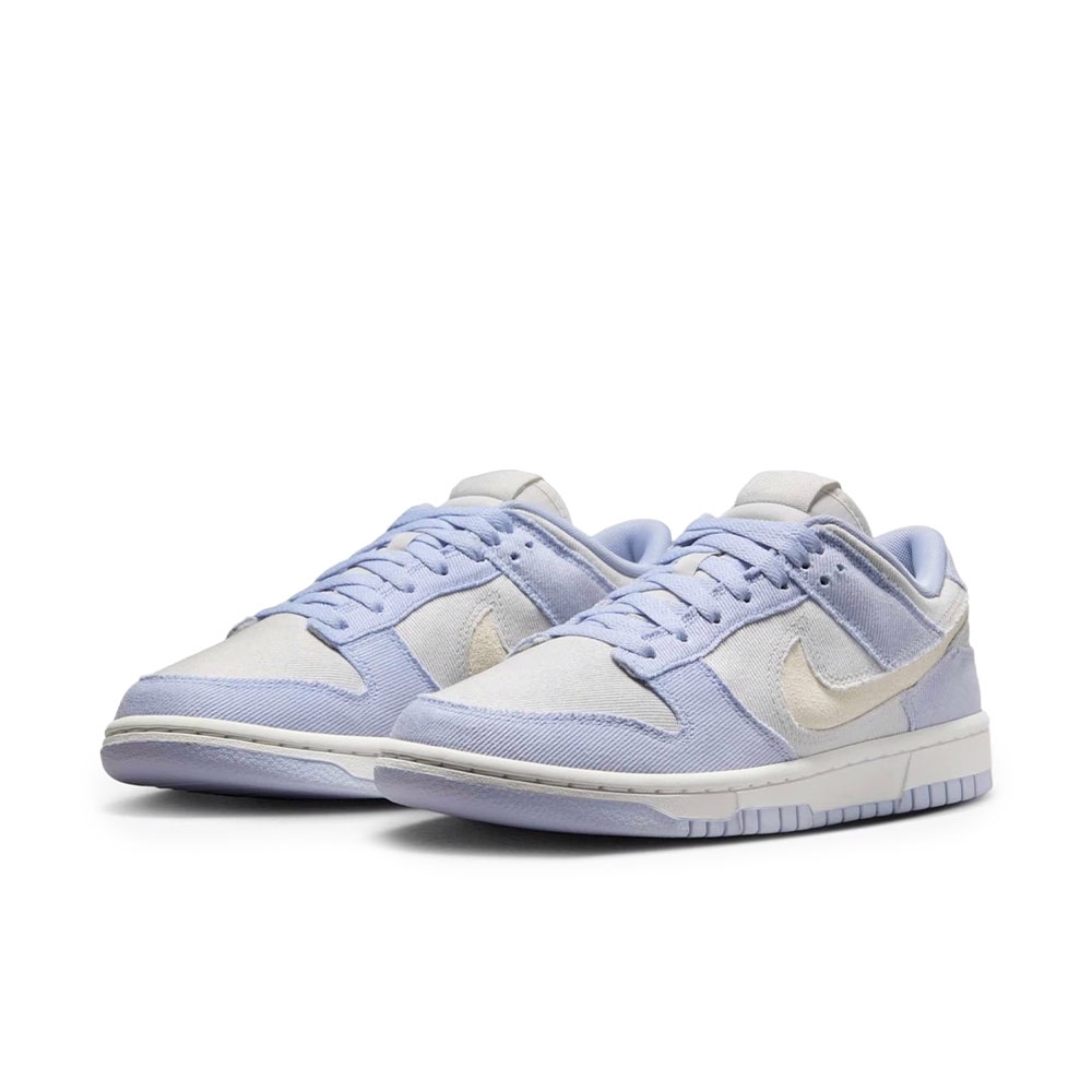 Tenis Nike Dunk Low Ghost Denim Branco/lilás