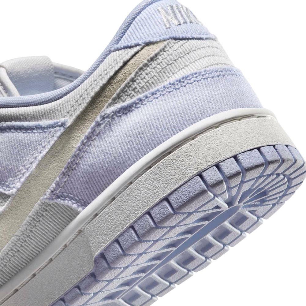 Tenis Nike Dunk Low Ghost Denim Branco/lilás