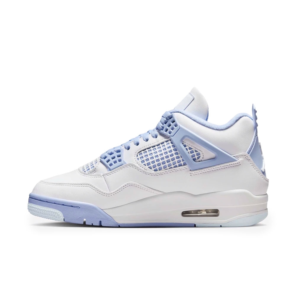 Tênis Nike Air Jordan 4 Retro Branco/azul