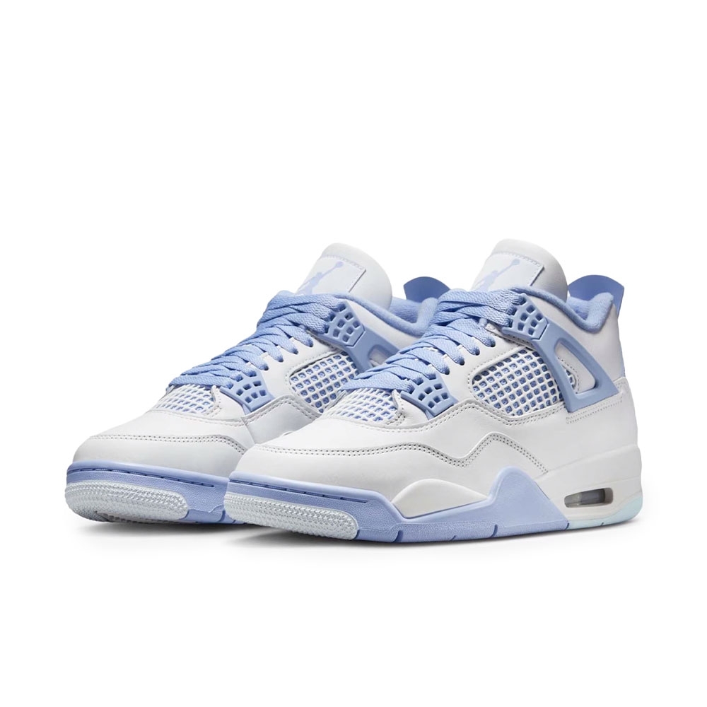Tênis Nike Air Jordan 4 Retro Branco/azul