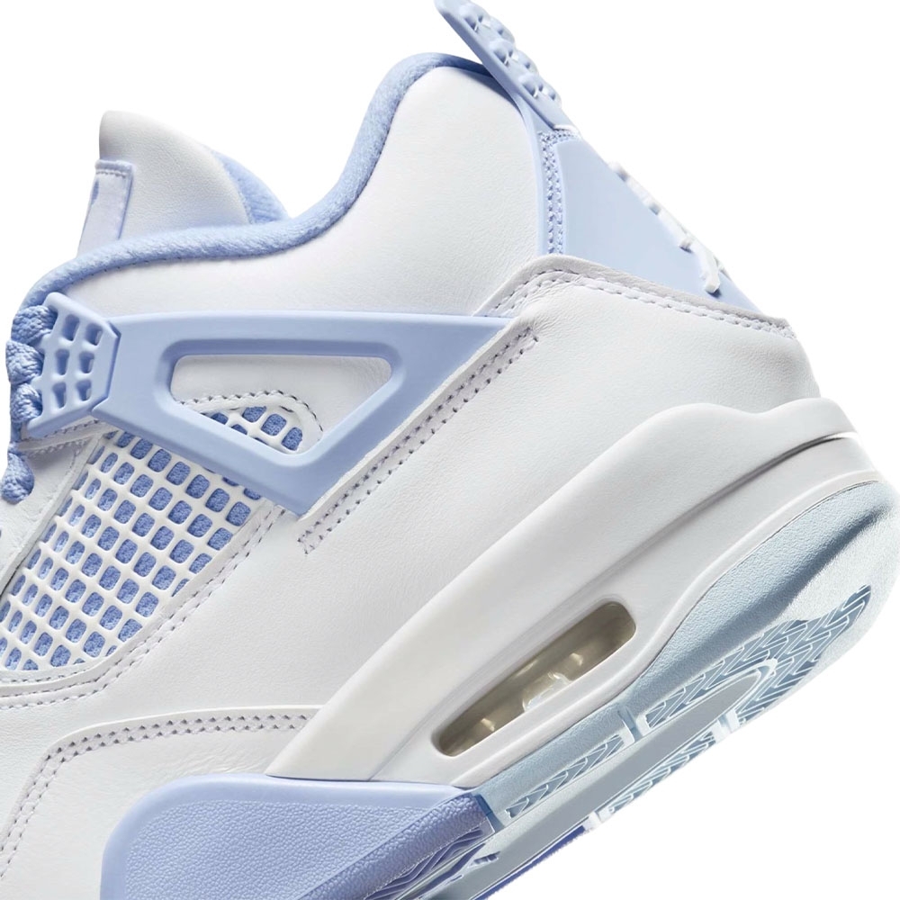 Tênis Nike Air Jordan 4 Retro Branco/azul