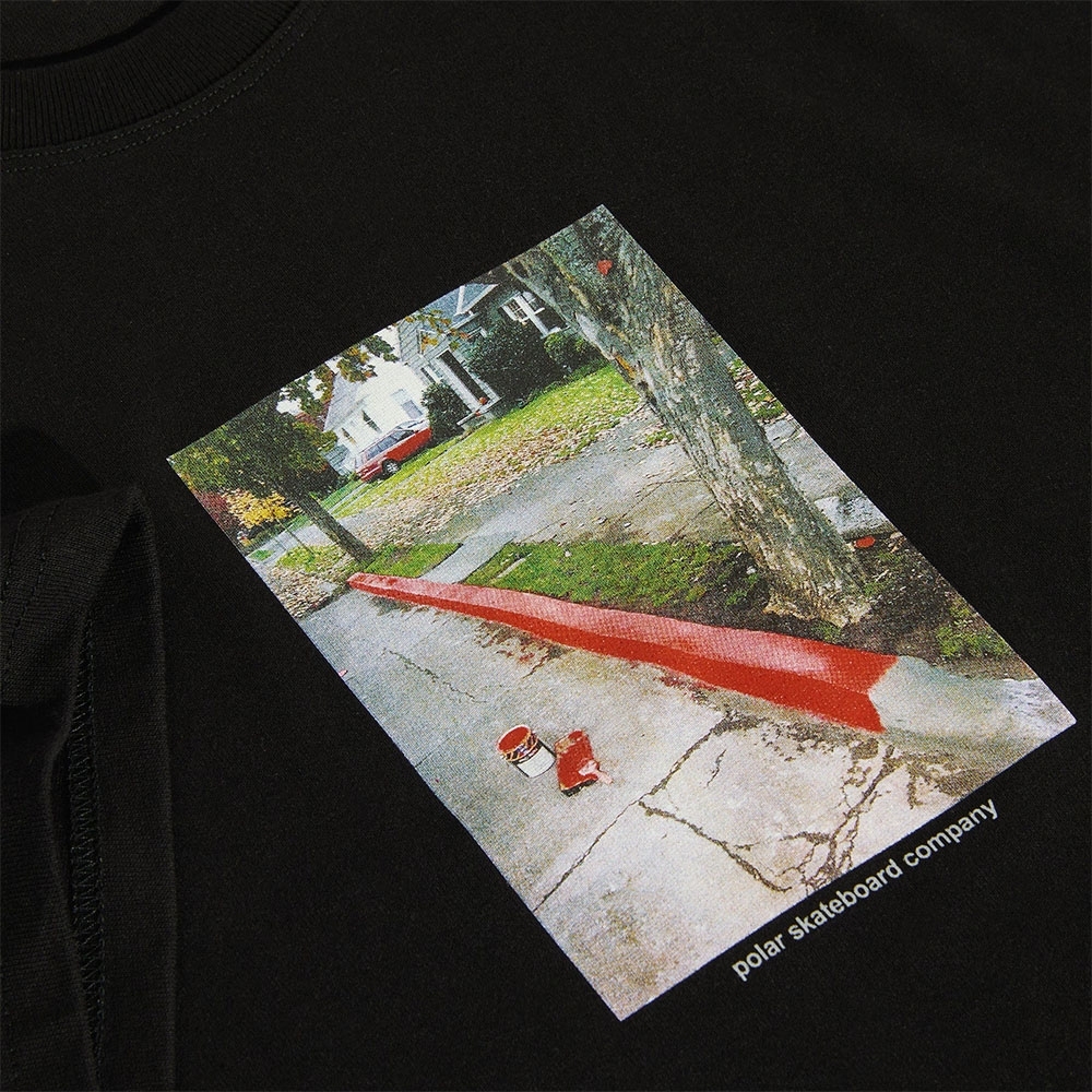 Camiseta Polar Red Curb Preto