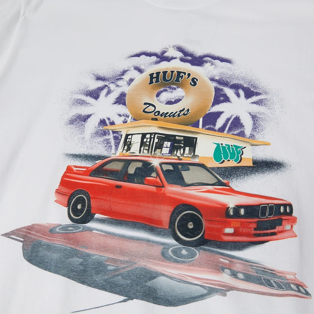 Camiseta Huf Drive Thru Branco