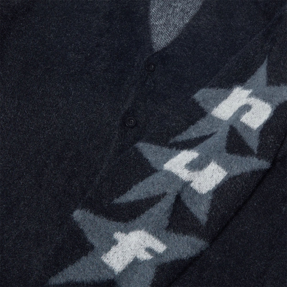 Cardigan Huf Ursa Mohair Preto