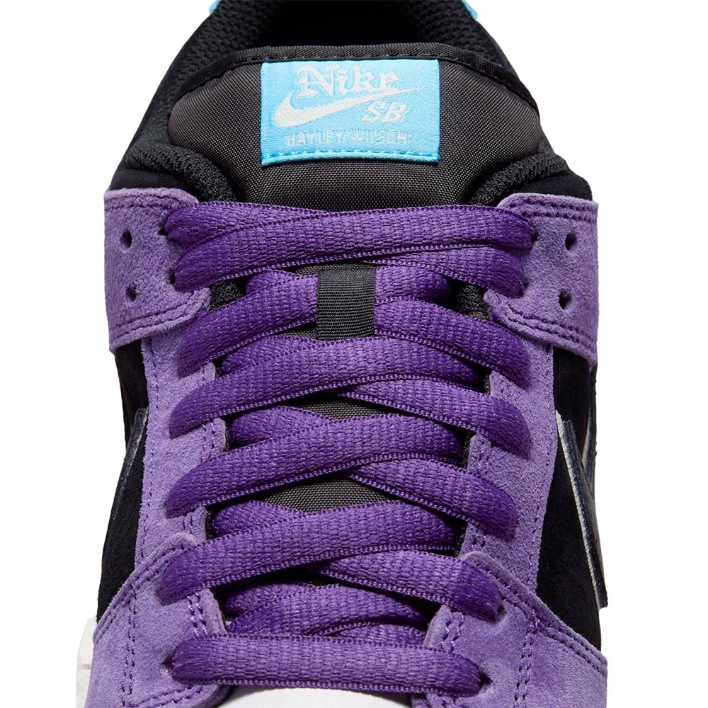 Tênis Nike Sb Dunk Low Pro X Hayley Wilson Roxo/preto