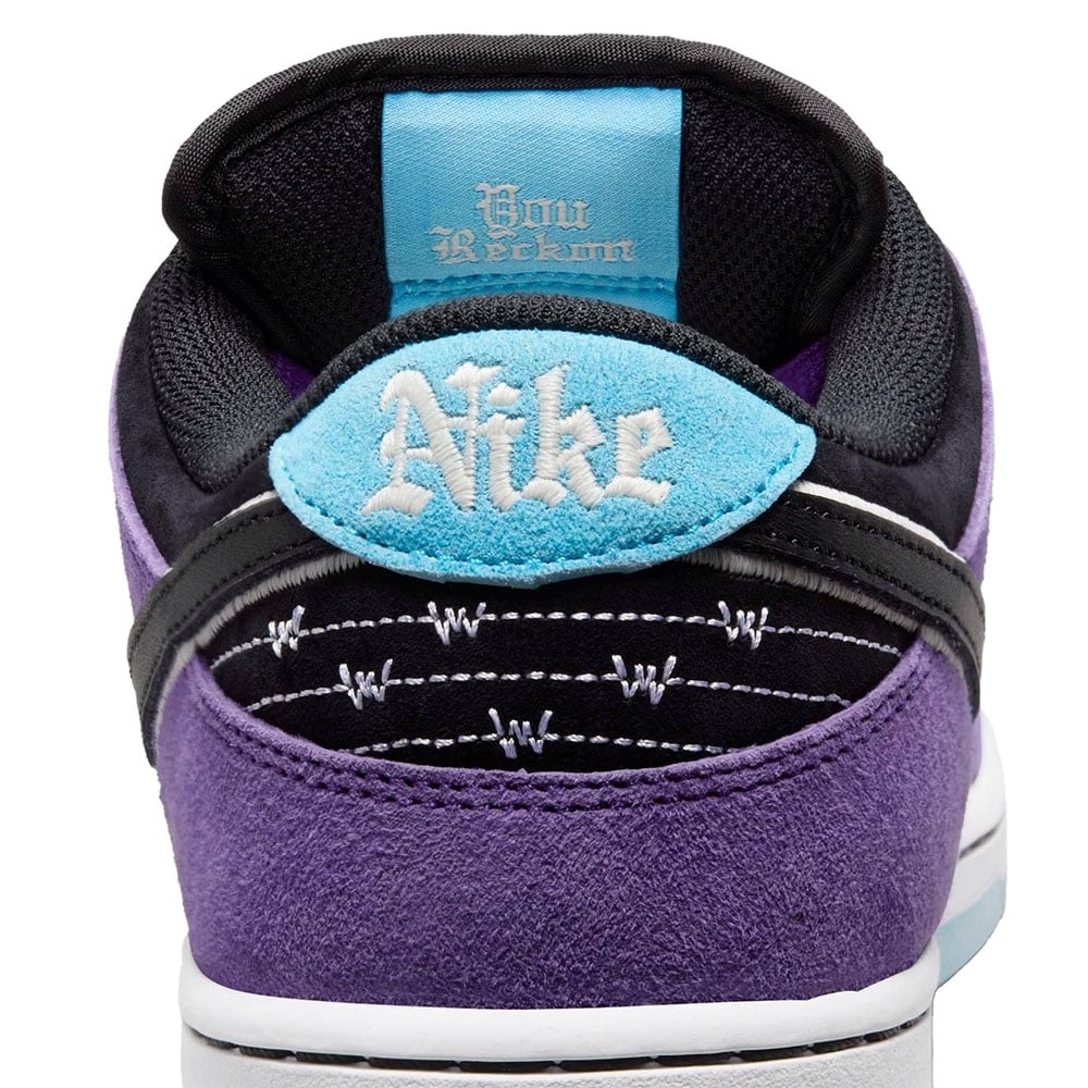 Tênis Nike Sb Dunk Low Pro X Hayley Wilson Roxo/preto