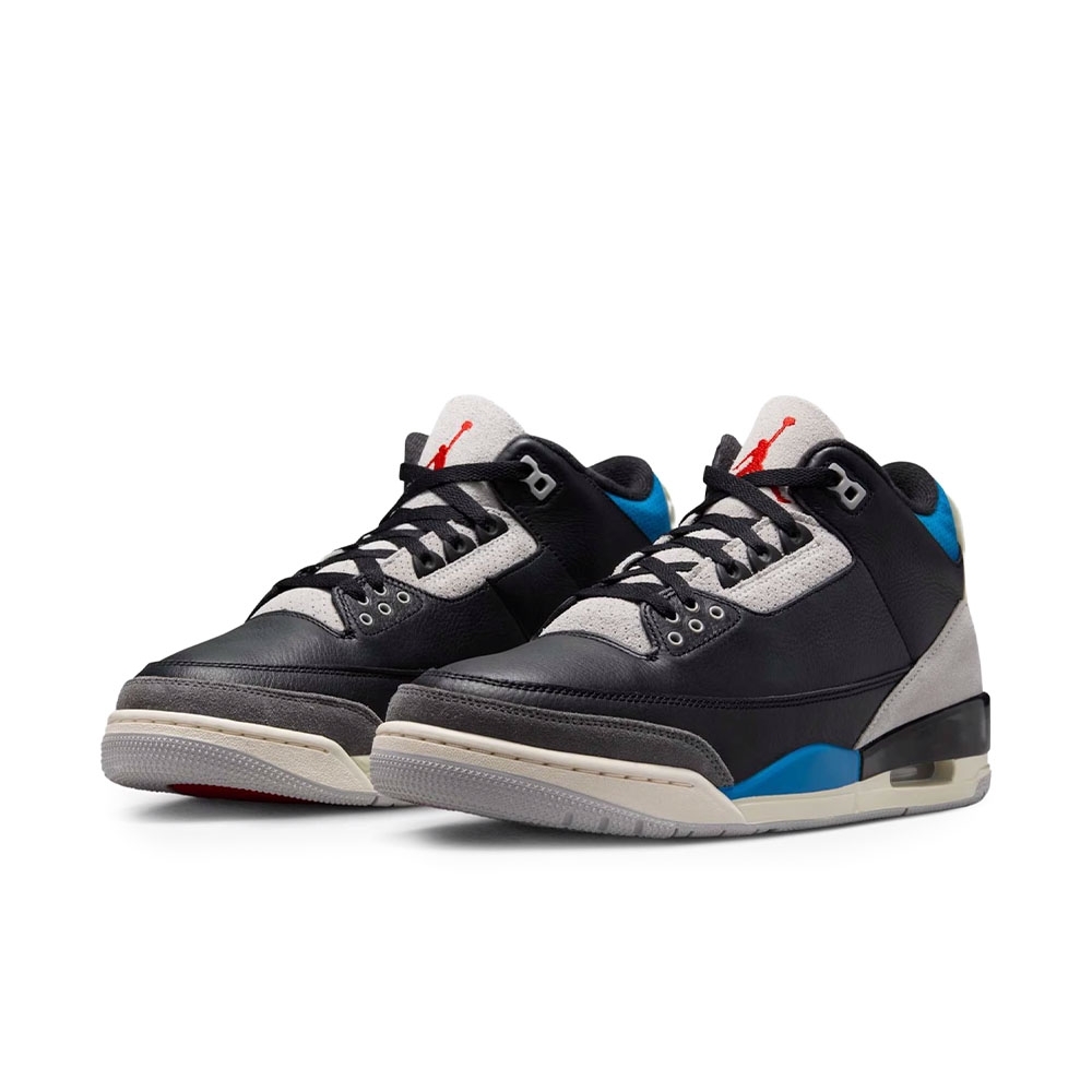 Tênis Nike Air Jordan 3 Retro Og Preto/branco