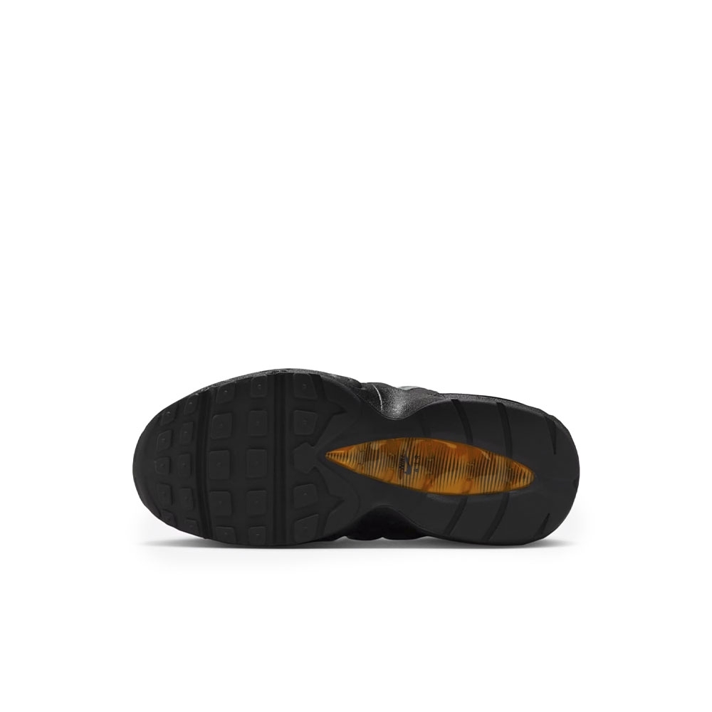 Tenis Nike Air Max 95 Og (ps) Bright Mandarin Preto/cinza