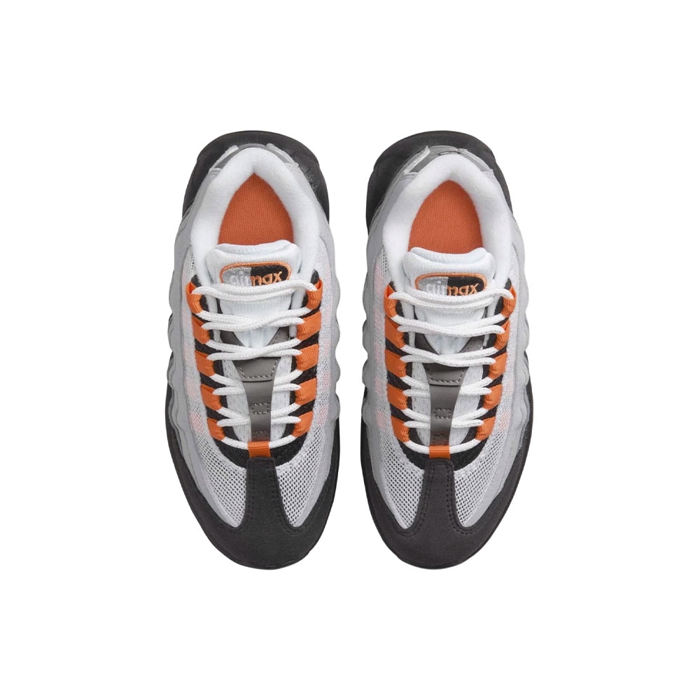 Tenis Nike Air Max 95 Og (ps) Bright Mandarin Preto/cinza