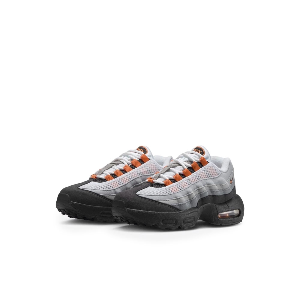 Tenis Nike Air Max 95 Og (ps) Bright Mandarin Preto/cinza