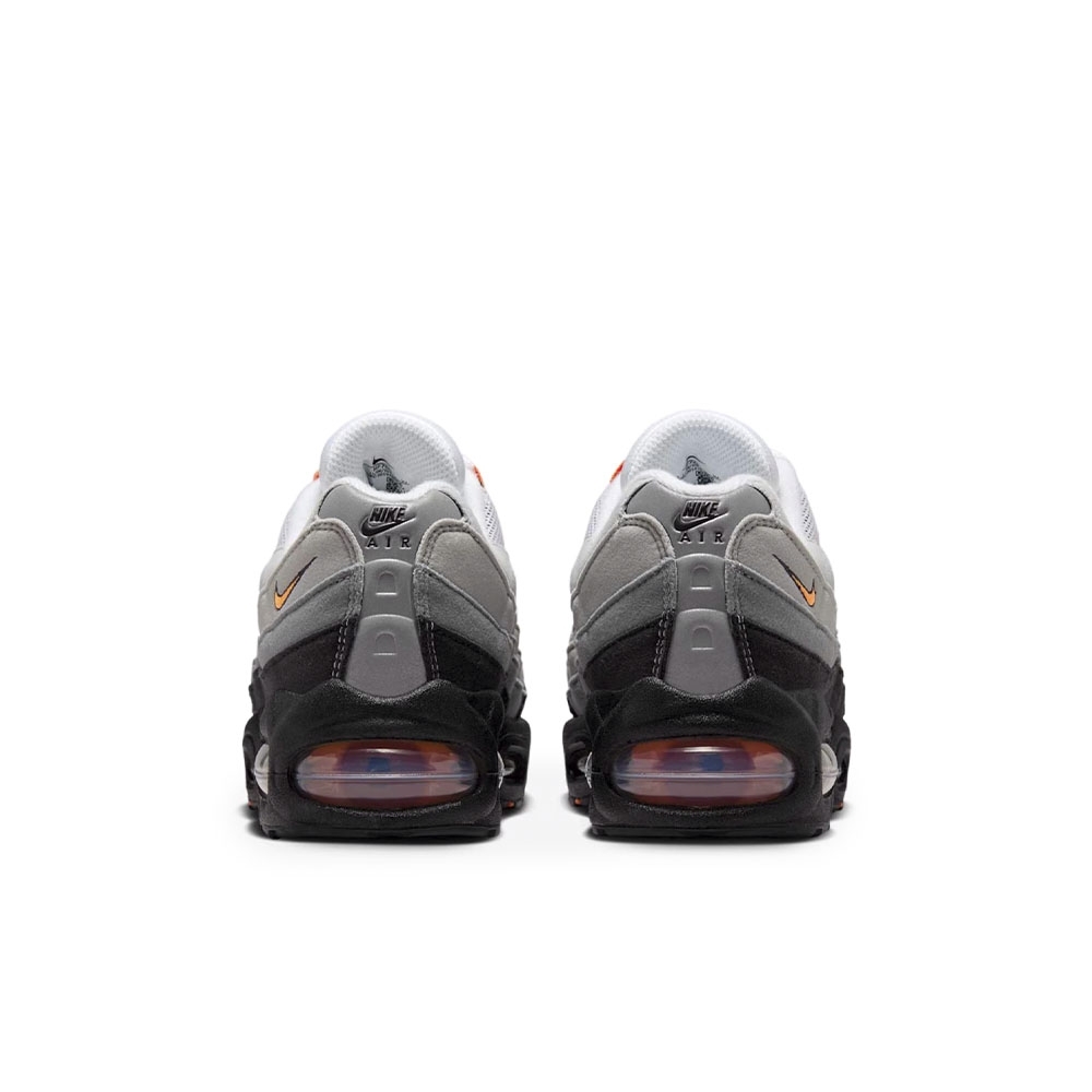Tenis Nike Air Max 95 Og (gs) Bright Mandarin Preto/cinza