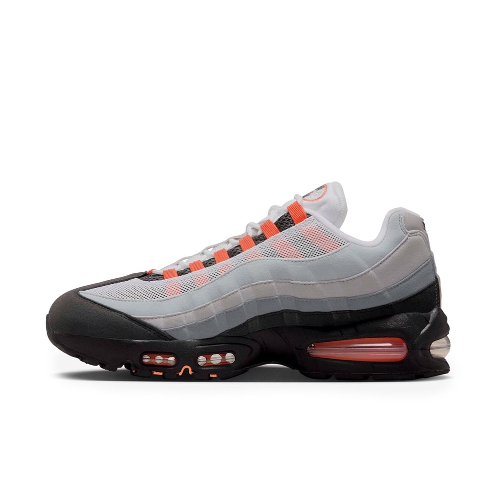 Tenis Nike Air Max 95 Og Bright Mandarin Preto/cinza