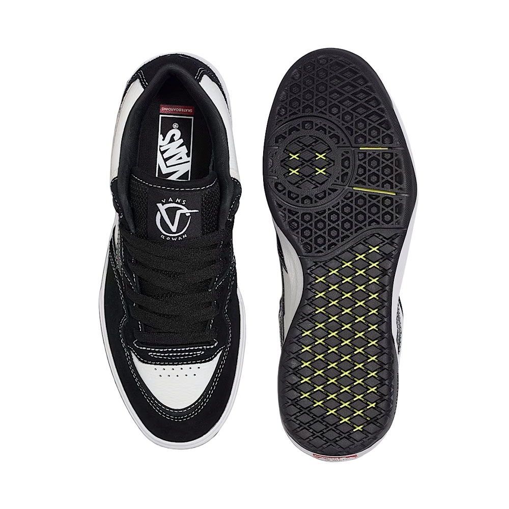 Tenis Vans Rowan 2 Branco/preto