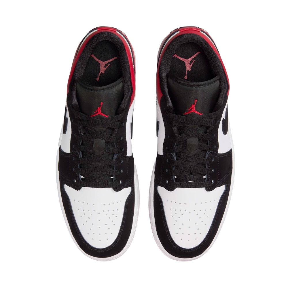 Tênis Air Jordan 1 Low Preto/vermelho