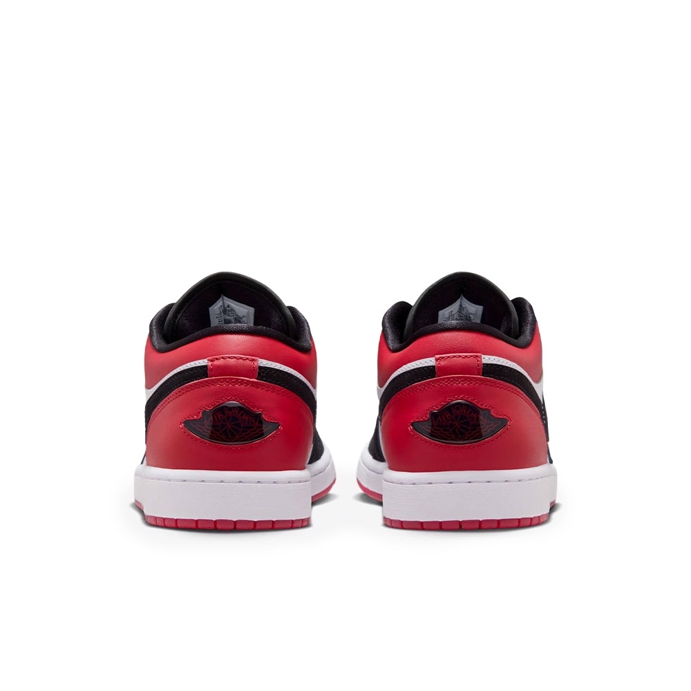 Tênis Air Jordan 1 Low Preto/vermelho