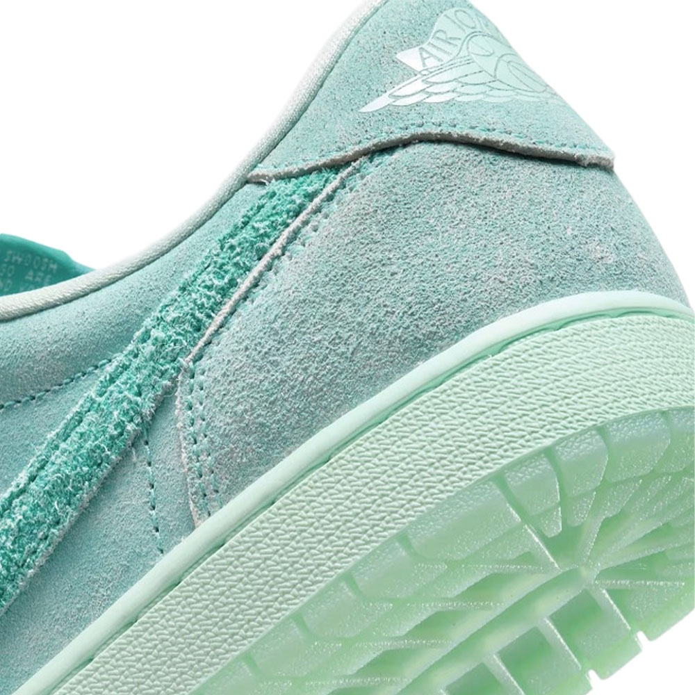 Tênis Air Jordan 1 Retro Low Verde água