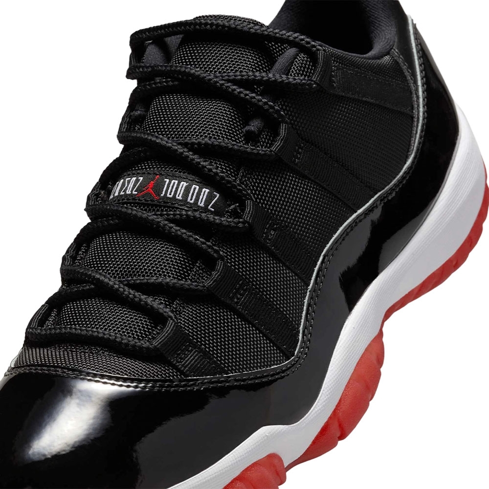 Tênis Air Jordan 11 Retro Low Preto/vermelho