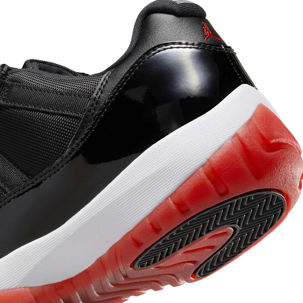 Tênis Air Jordan 11 Retro Low Preto/vermelho