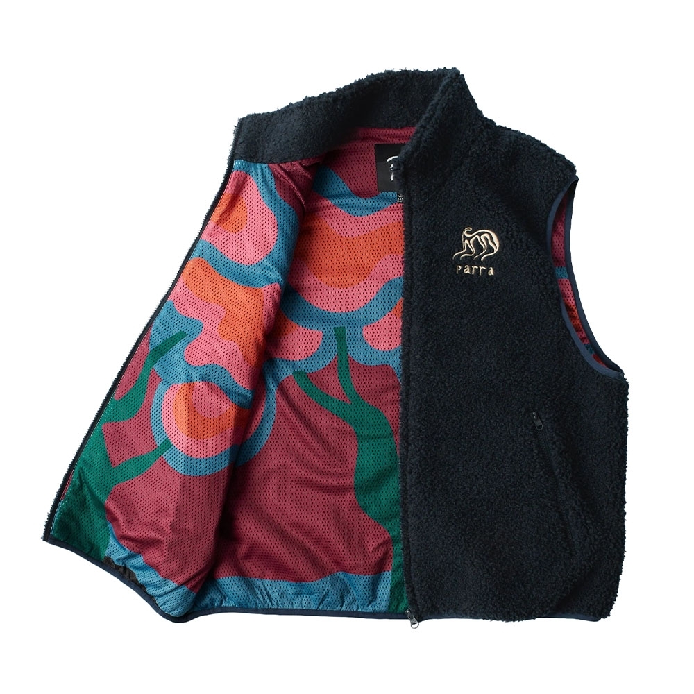 Colete Parra Chest Alien Vest Azul