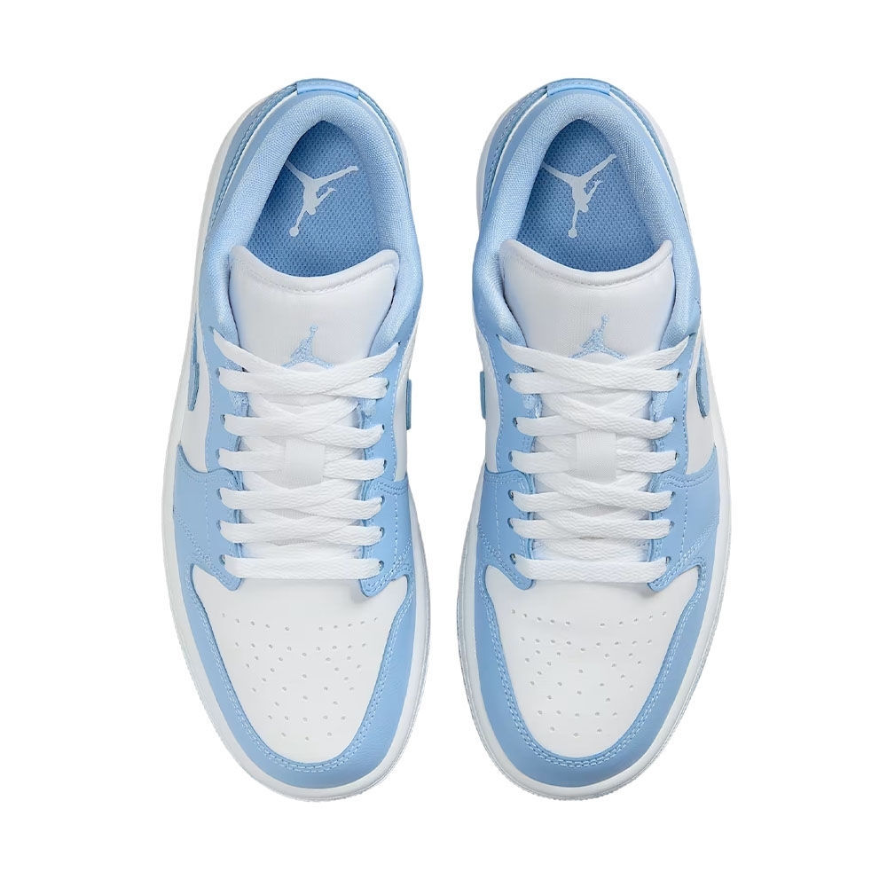 Tênis Air Jordan 1 Low Azul/branco