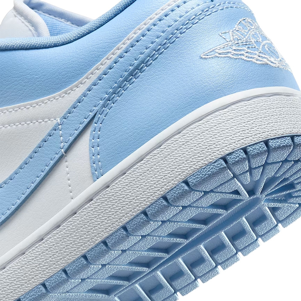 Tênis Air Jordan 1 Low Azul/branco