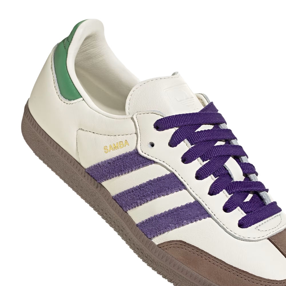 Tênis Samba Og Verde/roxo