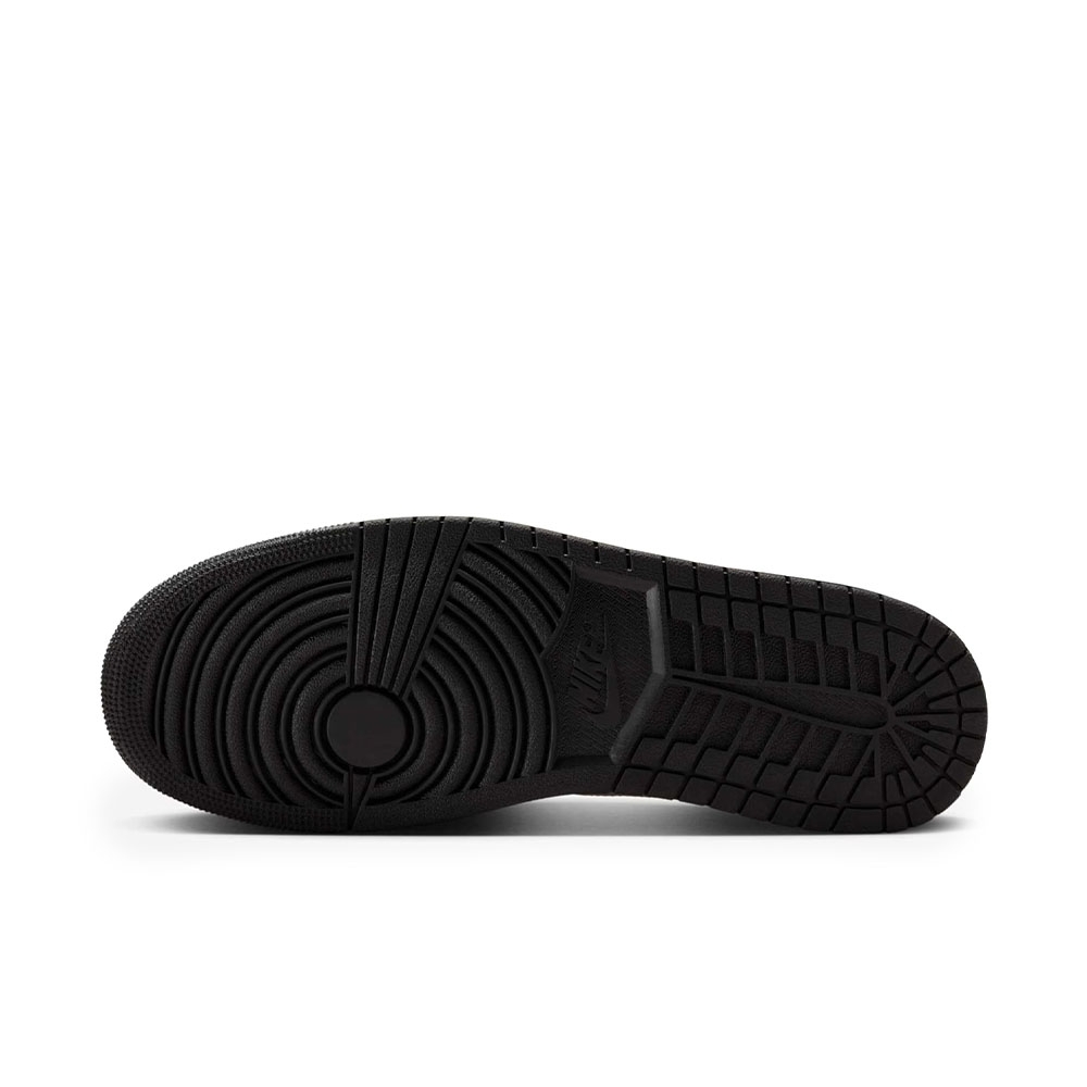 Tênis Air Jordan 1 Low Preto/laranja
