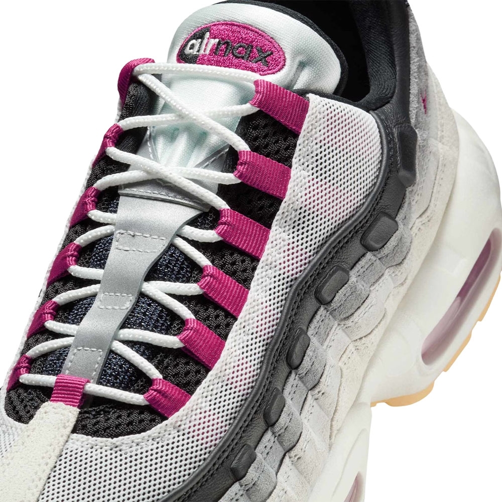 Tênis Nike Sb Air Max 95 Branco/rosa