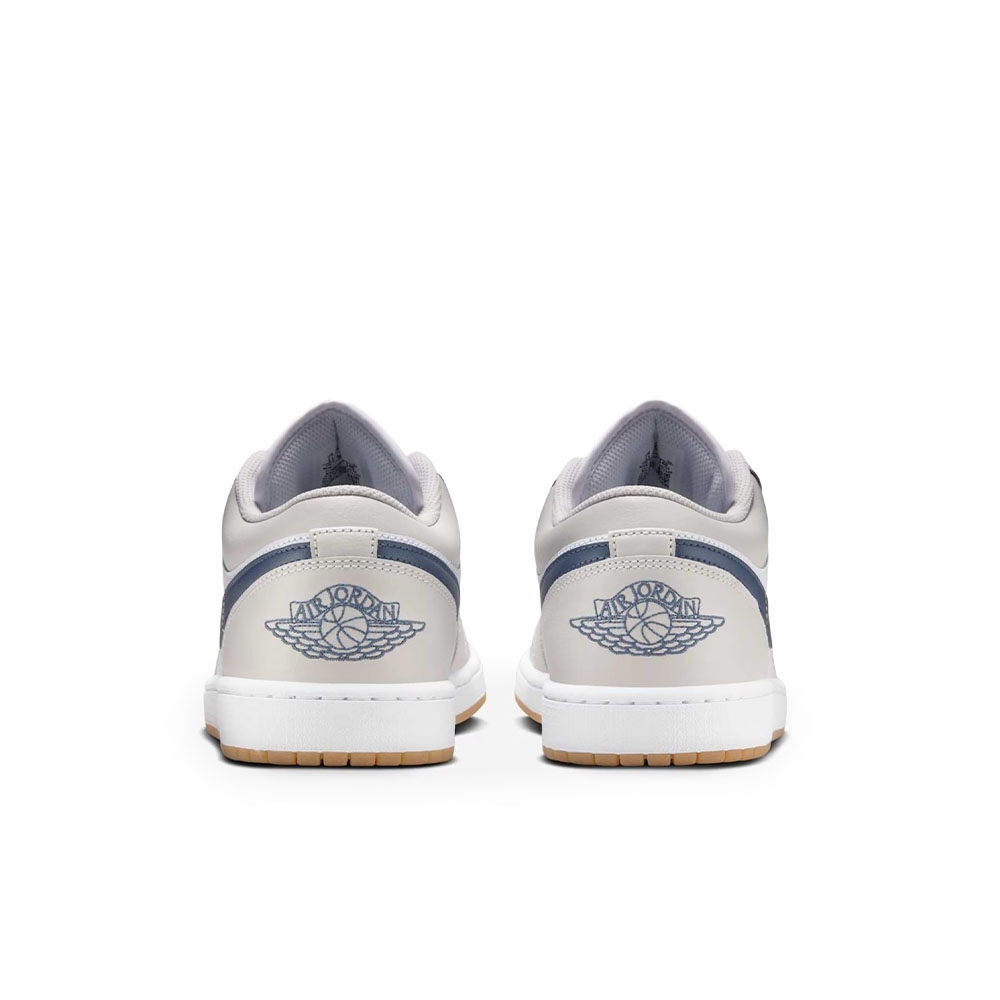 Tênis Air Jordan 1 Low Branco/azul
