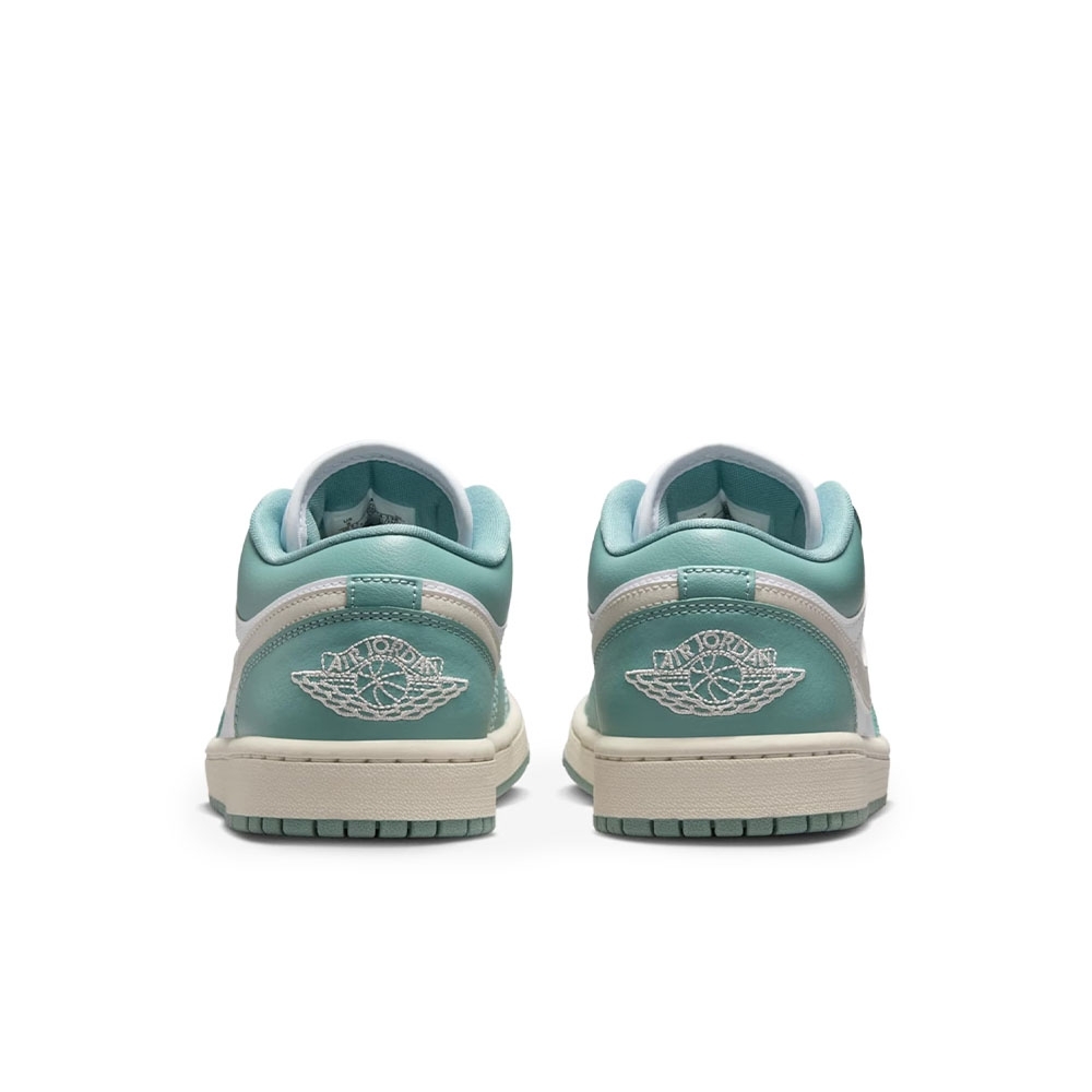Tênis Air Jordan 1 Low Branco/verde