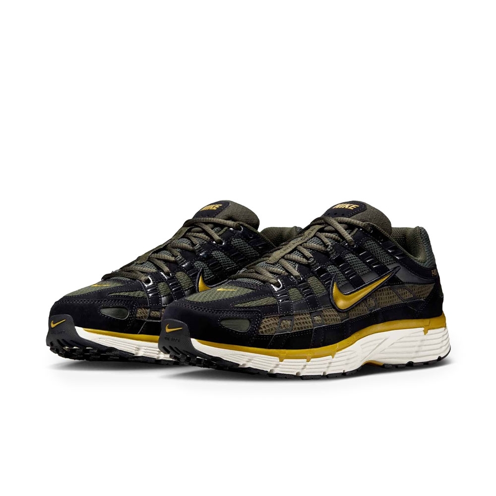 NIKE P-6000 スエード ブラック ゴールド 27.5 ナイキ ペガサス Tênis Nike P-6000 Preto/dourado