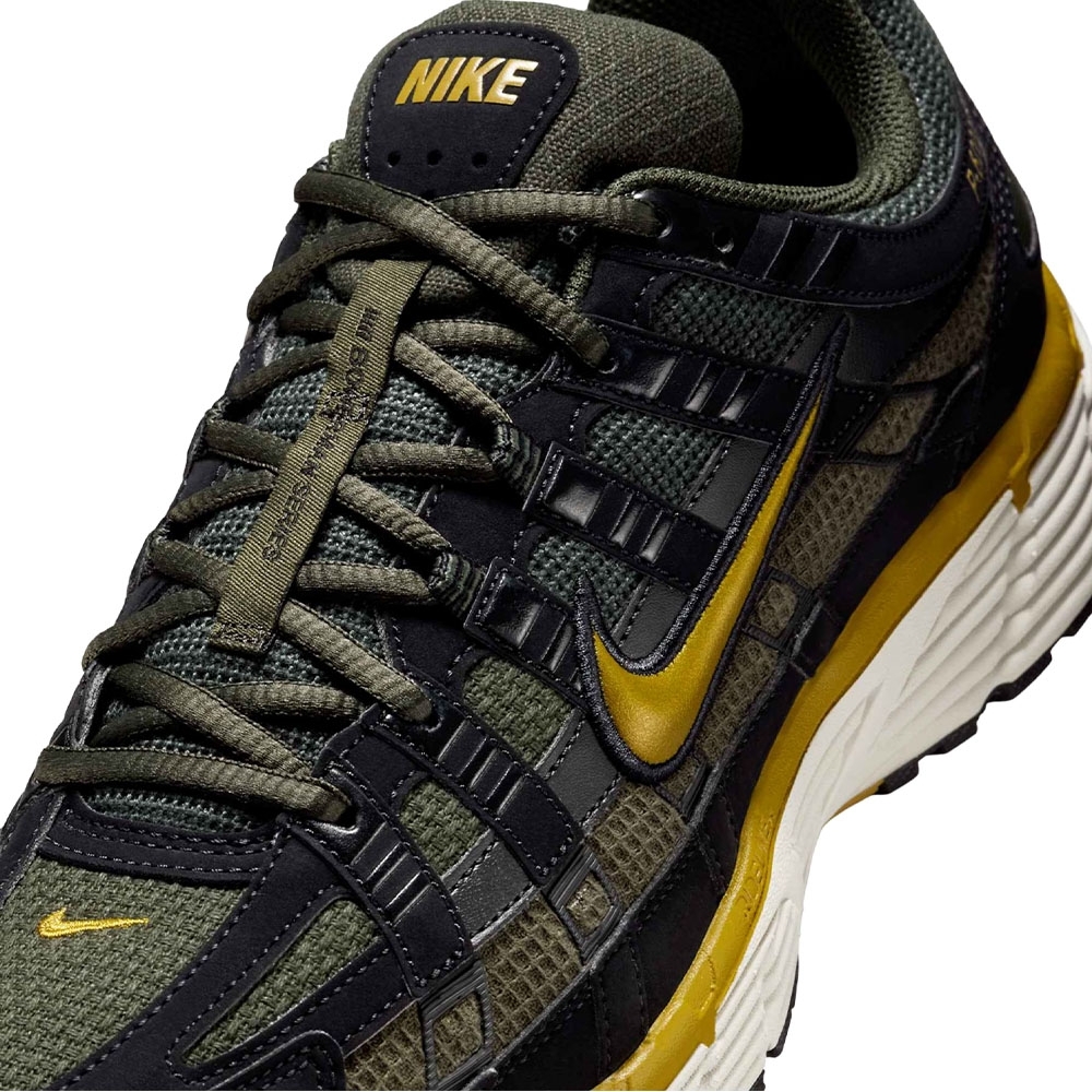 NIKE P-6000 スエード ブラック ゴールド 27.5 ナイキ ペガサス Tênis Nike P-6000 Preto/dourado