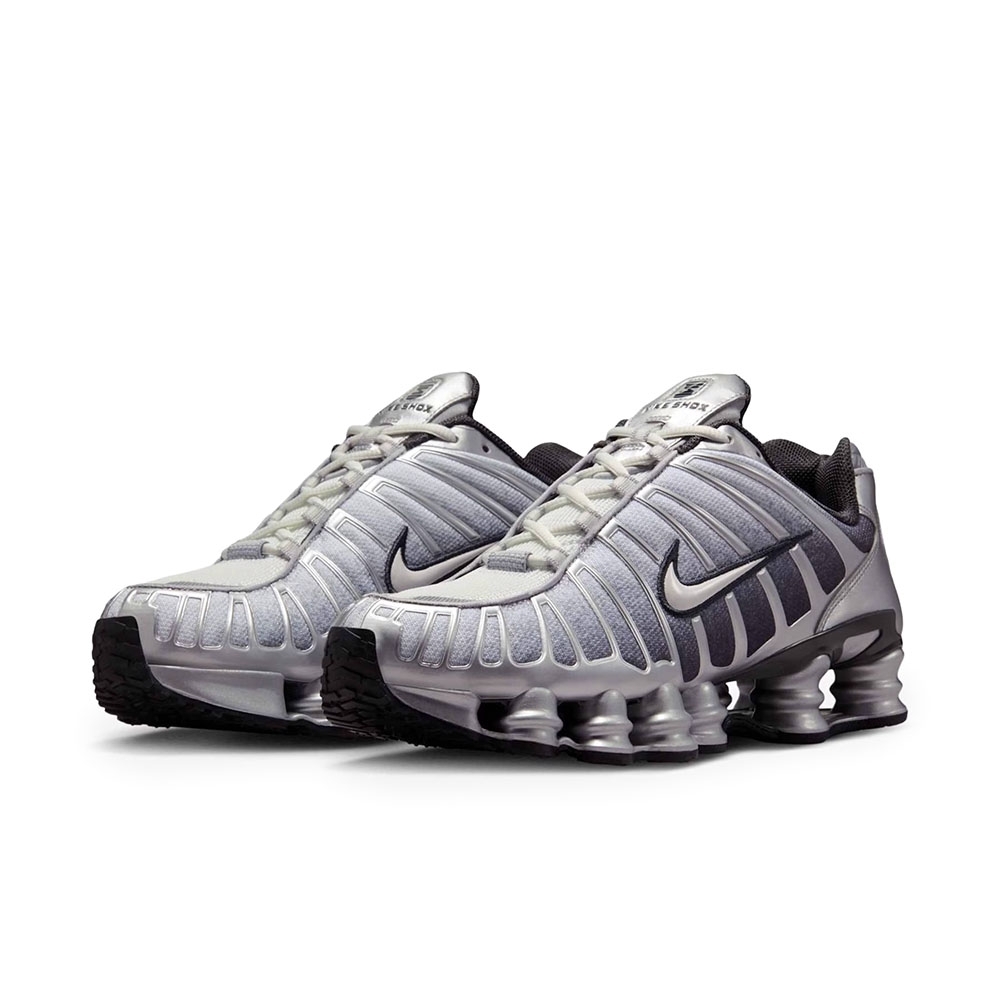 Tênis Nike Shox Tl Print Prata/preto