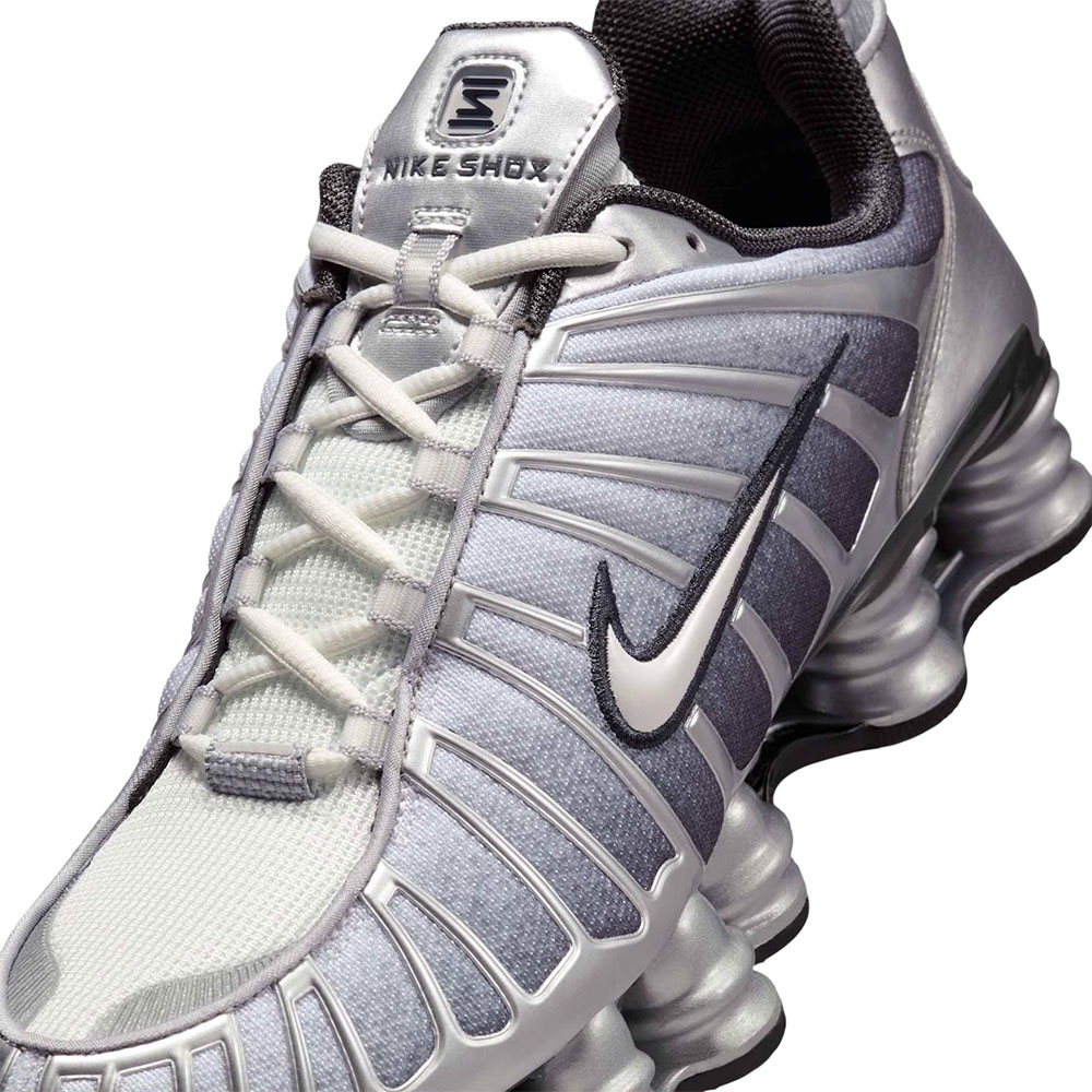 Tênis Nike Shox Tl Print Prata/preto