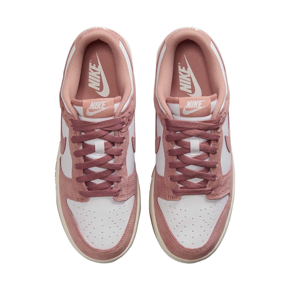 Tênis Nike Dunk Low Rosa/branco