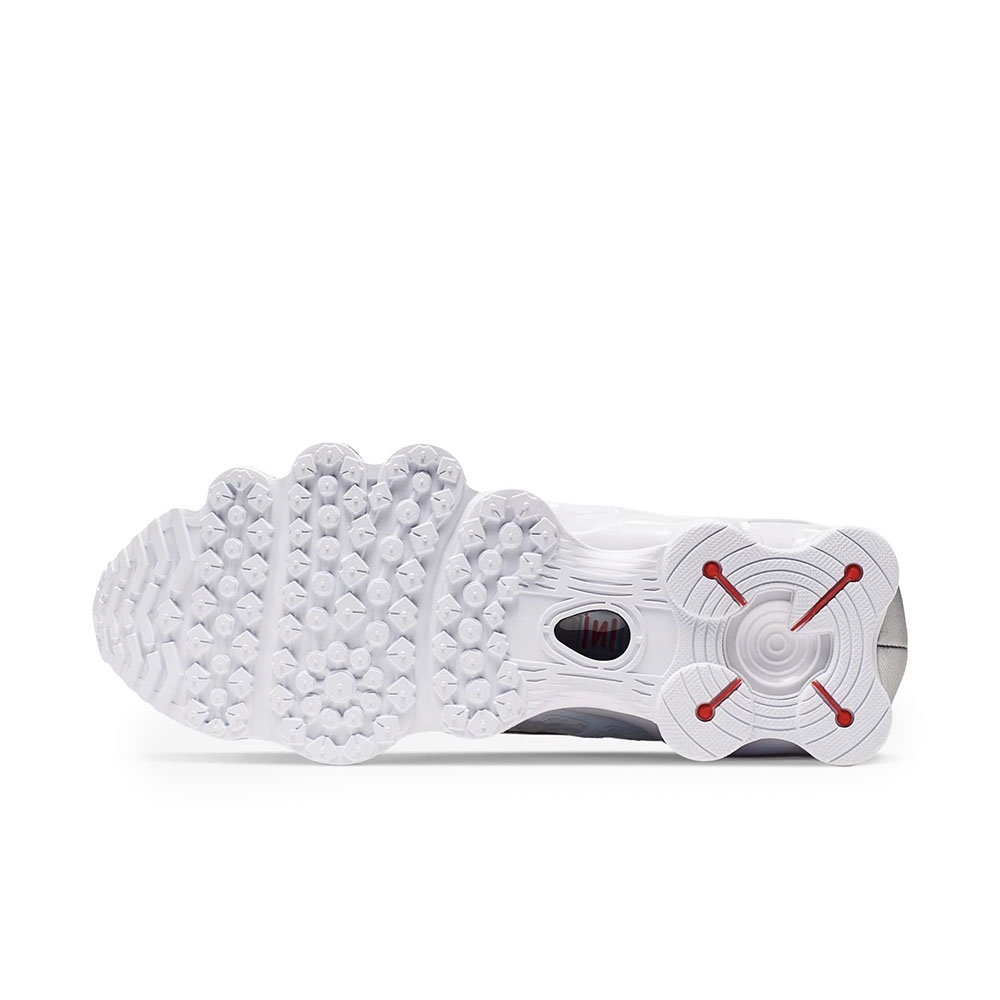 Tênis Nike Shox Tl Branco/prata