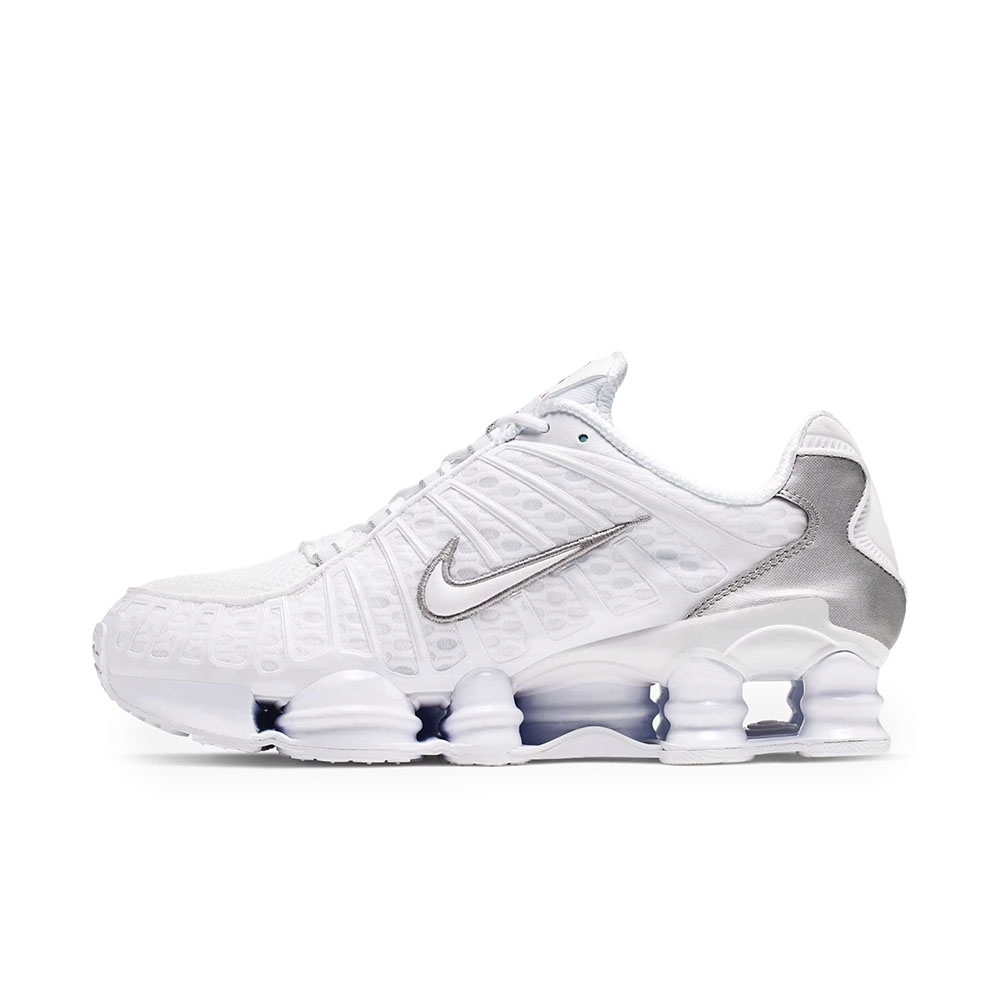 Tênis Nike Shox Tl Branco/prata